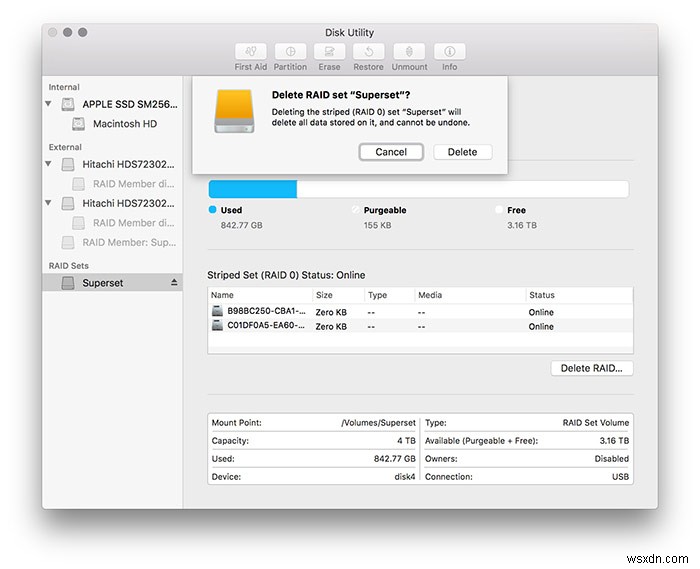 How to Set Up RAID in macOS Sierra