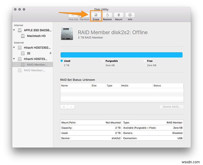 How to Set Up RAID in macOS Sierra