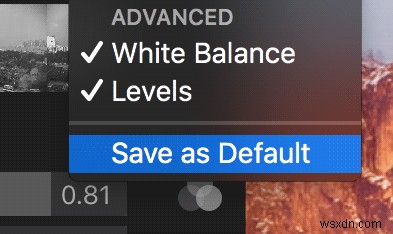 How to Enable Extra Adjustment Settings in Photos For Mac