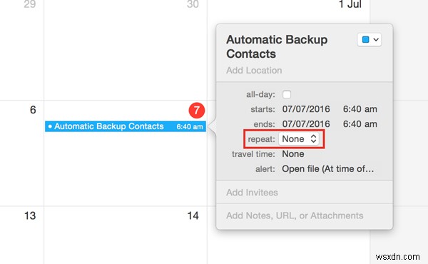 How to Automatically Back Up Contacts in OS X