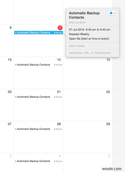 How to Automatically Back Up Contacts in OS X
