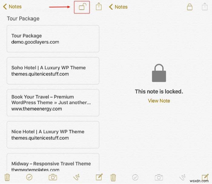 How to Lock Apple Notes With Touch ID and a Password