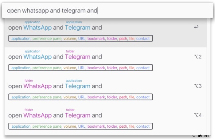 Lacona – Mac Launcher with Natural Language Support
