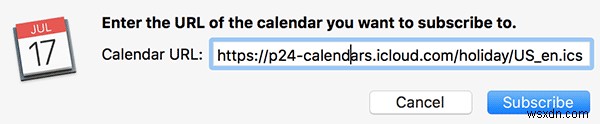 How to Sync a Calendar Subscription Across Apple Devices Using Your Mac