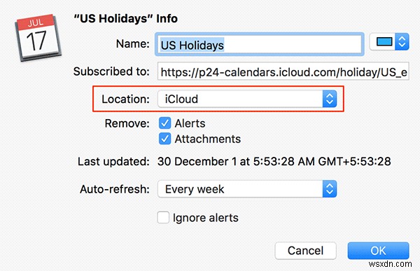 How to Sync a Calendar Subscription Across Apple Devices Using Your Mac