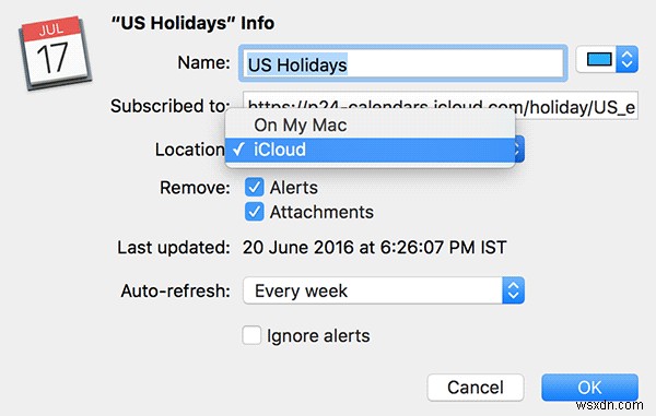 How to Sync a Calendar Subscription Across Apple Devices Using Your Mac