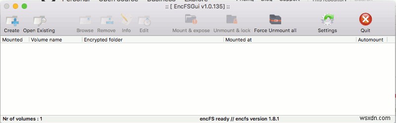 Easily Create and Mount an Encrypted Folder in Mac OS X with EncFSGui