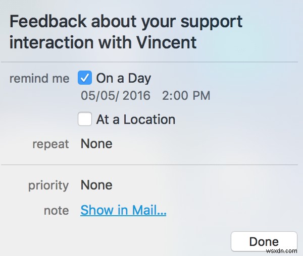 How to Create a Reminder for an Email on Your Mac