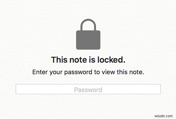 How to Lock the Notes on Your Mac
