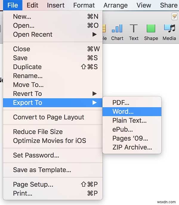 How to Convert Pages Files to Microsoft Word Format