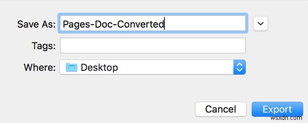 How to Convert Pages Files to Microsoft Word Format
