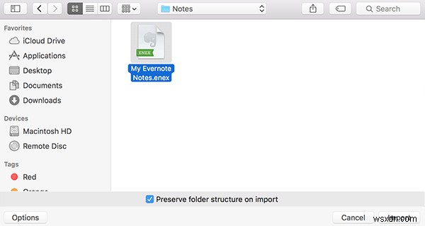 How to Transfer Notes from Evernote to Apple Notes