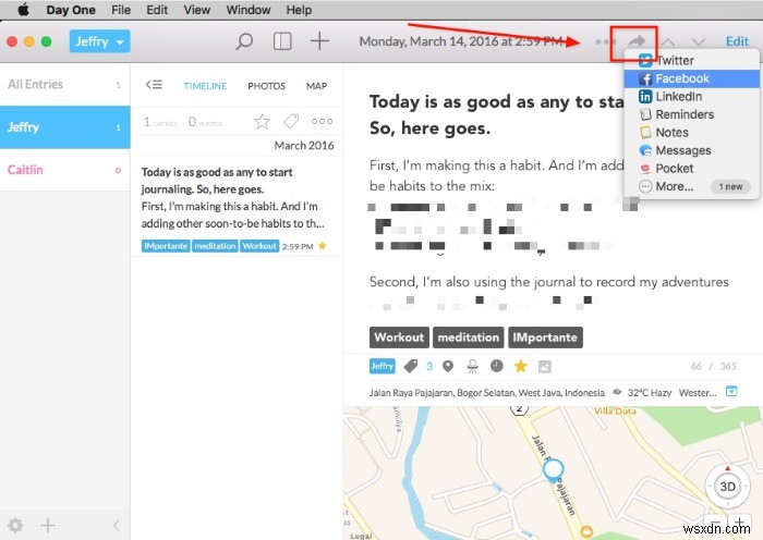Keep a Beautiful Journal in Mac, iPhone, and iPad with Day One