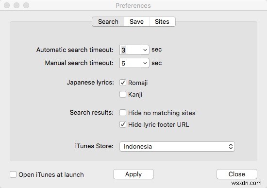 Search, Save, and Display iTunes Song Lyrics with Singer Song Reader