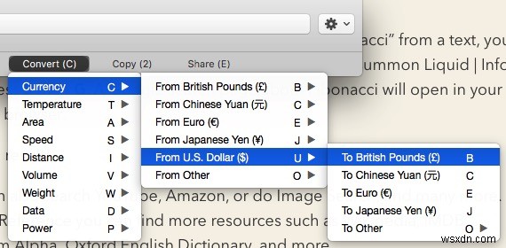 Liquid – The Fastest Way to Get More Information on Selected Text [Mac]