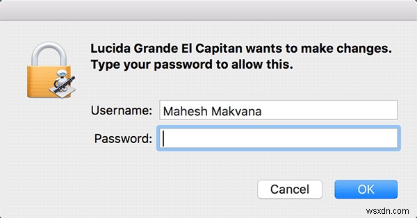 How to Change the Default Font to Lucida Grande in OS X El Capitan