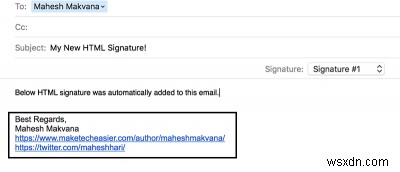 How to Create an HTML Signature in Mail for OS X