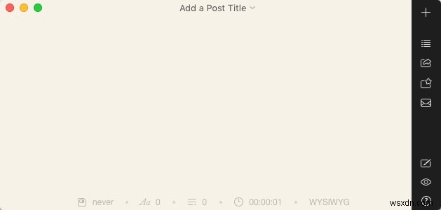 Blogging in Bliss with DeskPM for Mac