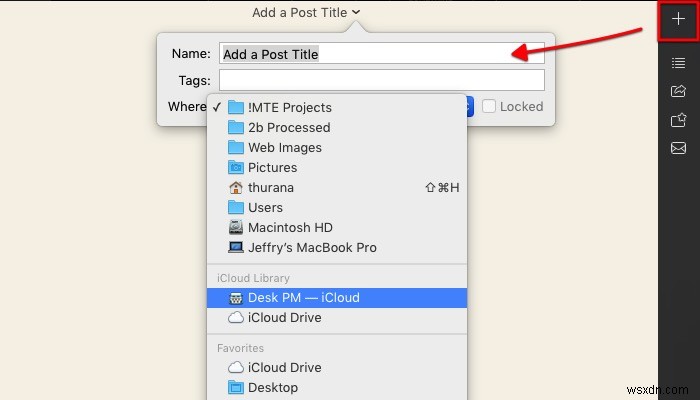 Blogging in Bliss with DeskPM for Mac
