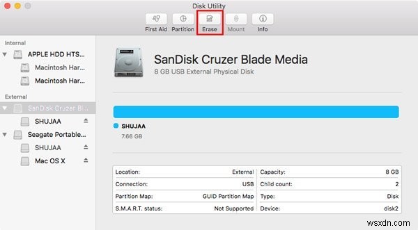How to Format an External Drive in OS X