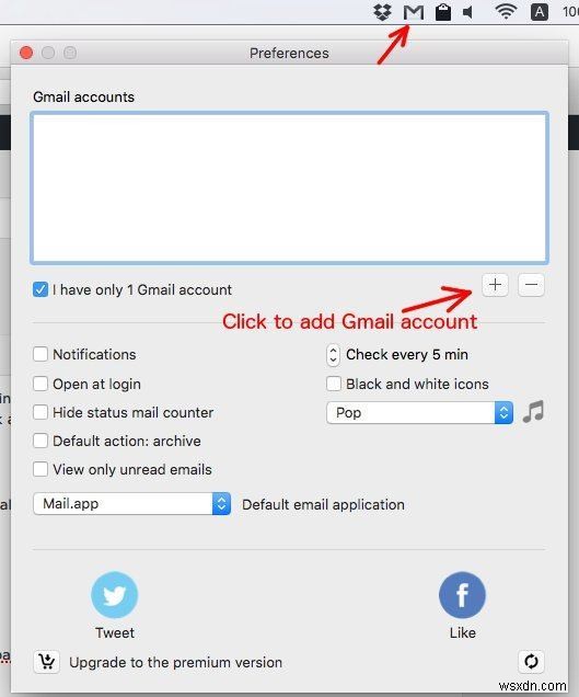 Mia for Gmail: Access Gmail from Your Mac’s Menu Bar