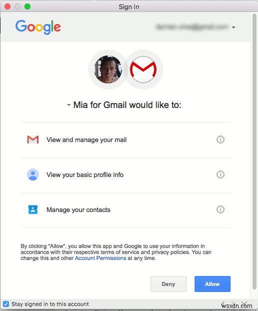 Mia for Gmail: Access Gmail from Your Mac’s Menu Bar