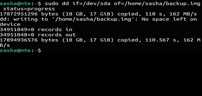 4 Ways to Clone an Entire Hard Drive on Linux