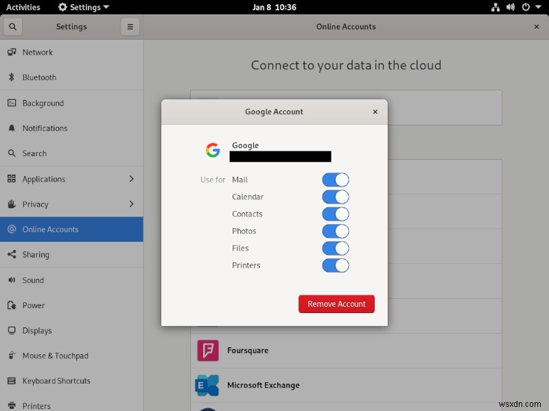 How to Integrate Your Google Account into GNOME Shell