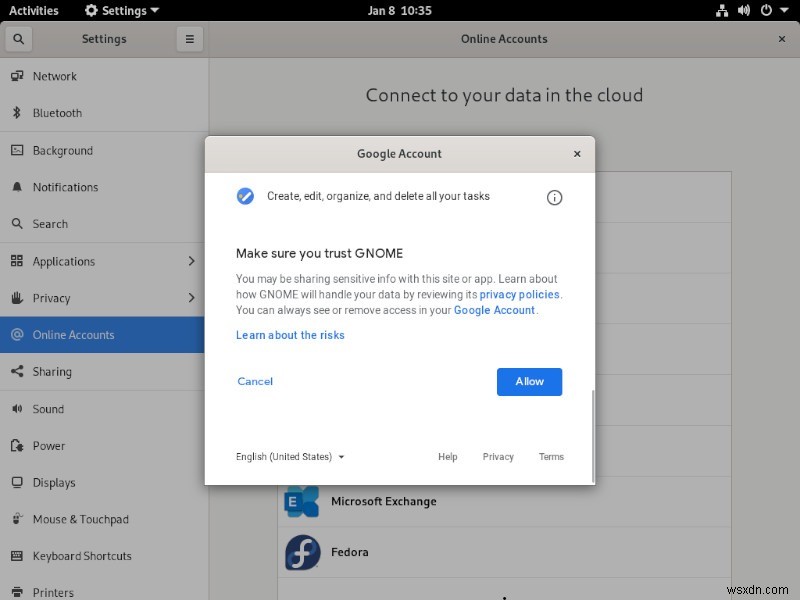 How to Integrate Your Google Account into GNOME Shell