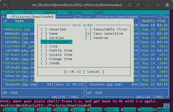 How to Manage Compressed Files with Midnight Commander
