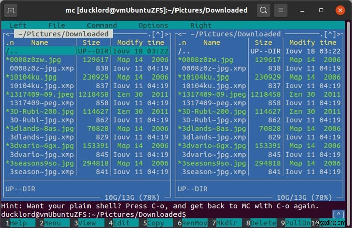 How to Manage Compressed Files with Midnight Commander