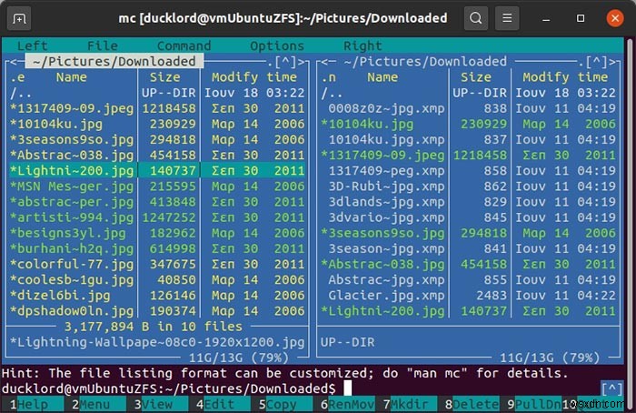 How to Manage Compressed Files with Midnight Commander