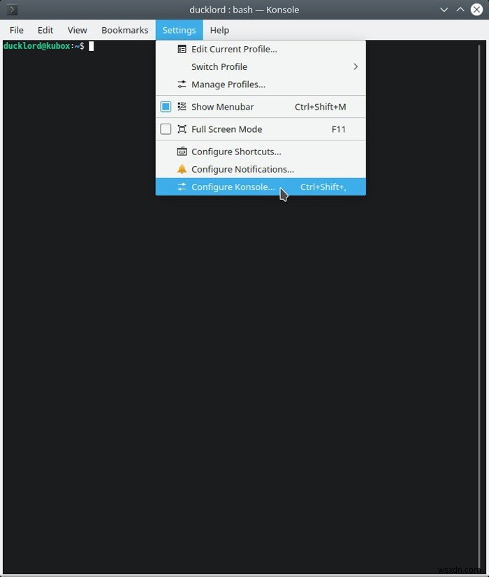 How to Set the Terminal as a Transparent Wallpaper in Kubuntu