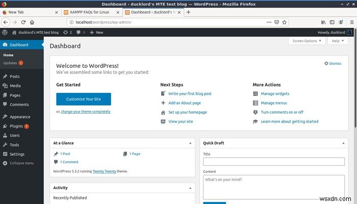 How to Set Up WordPress for Local Development in Linux