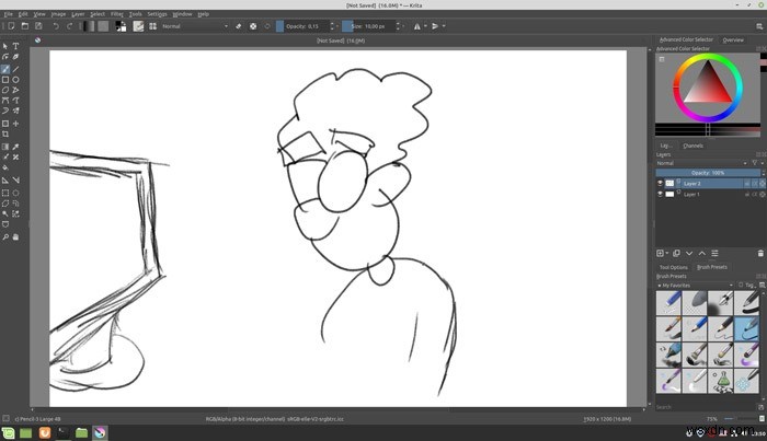 How to Sketch Like a Pro in Krita