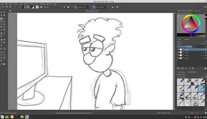 How to Sketch Like a Pro in Krita