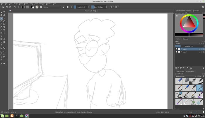 How to Sketch Like a Pro in Krita