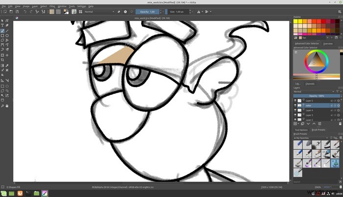 How to Sketch Like a Pro in Krita
