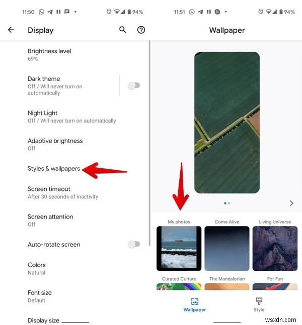 How to Turn a Picture into Wallpaper on Android (And Make It Fit)