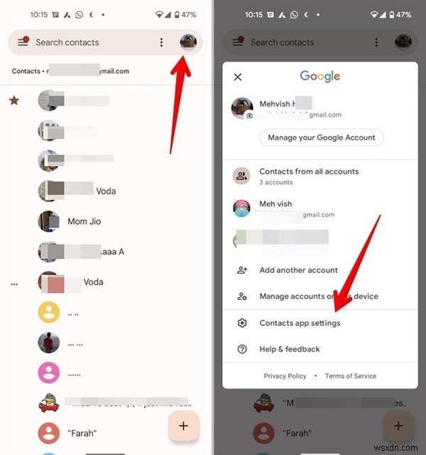 How to Change Default Account for Contacts on Android and iPhone