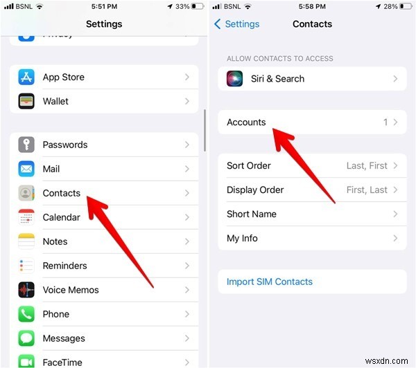 How to Change Default Account for Contacts on Android and iPhone