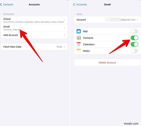 How to Change Default Account for Contacts on Android and iPhone