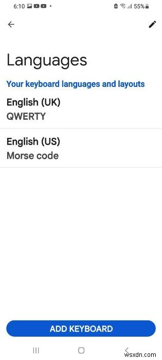 How to Type Morse Code in Gboard App