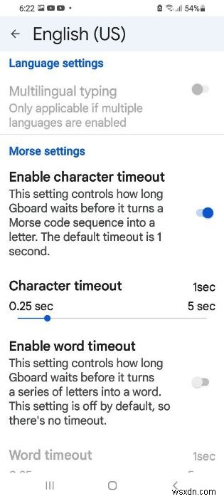 How to Type Morse Code in Gboard App