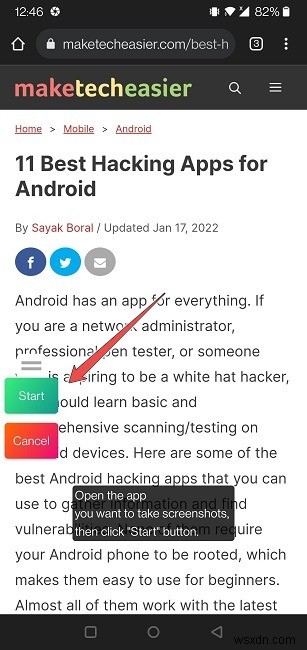 How to Take a Scrolling Screenshot on Any Android Device