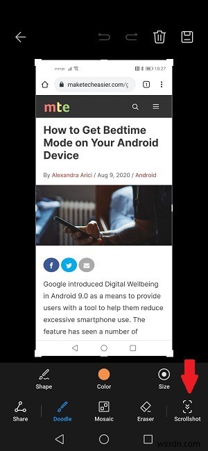 How to Take a Scrolling Screenshot on Any Android Device