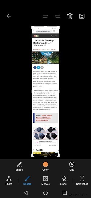 How to Take a Scrolling Screenshot on Any Android Device
