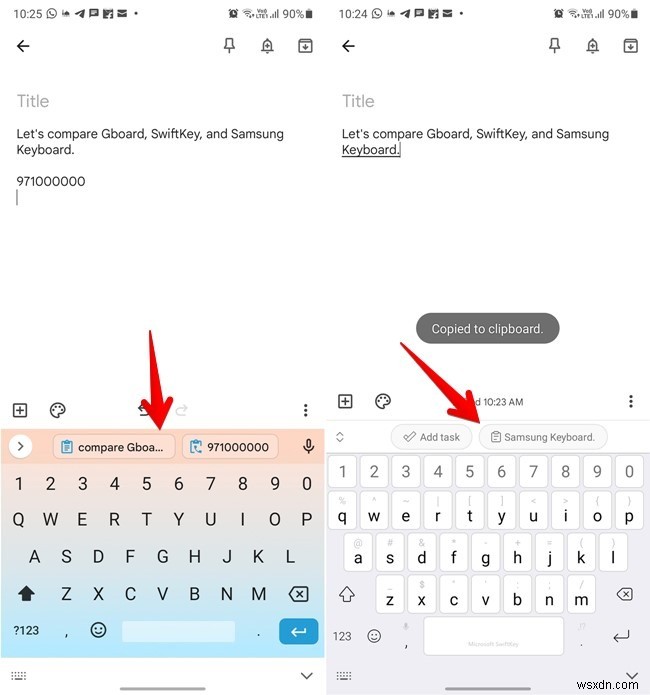 Gboard vs. Samsung Keyboard vs. SwiftKey: Which Is Best?