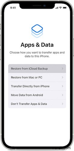 How to Transfer Data to a New iPhone or iPad
