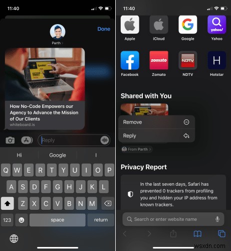 Everything You Need to Know About Using “Shared with You” in iOS 15